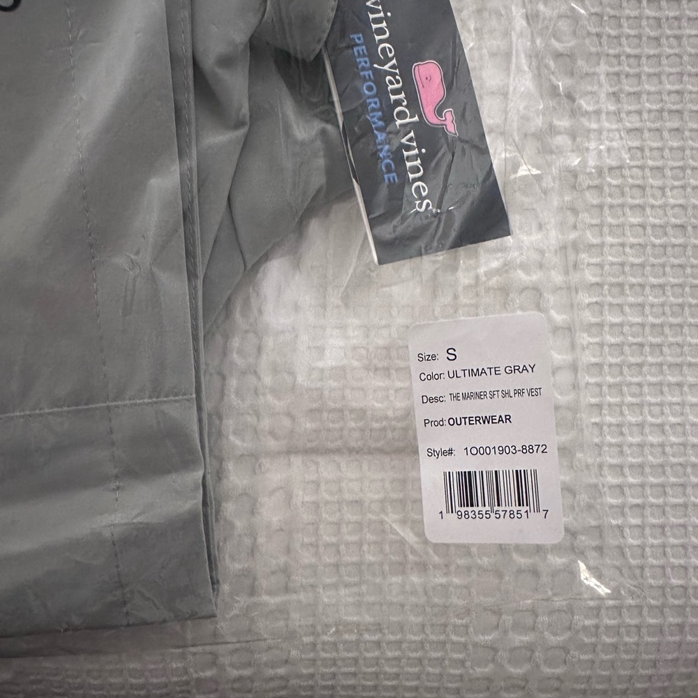 NWT Vineyard Vines Men's Gray Vest - Picture 10 of 11